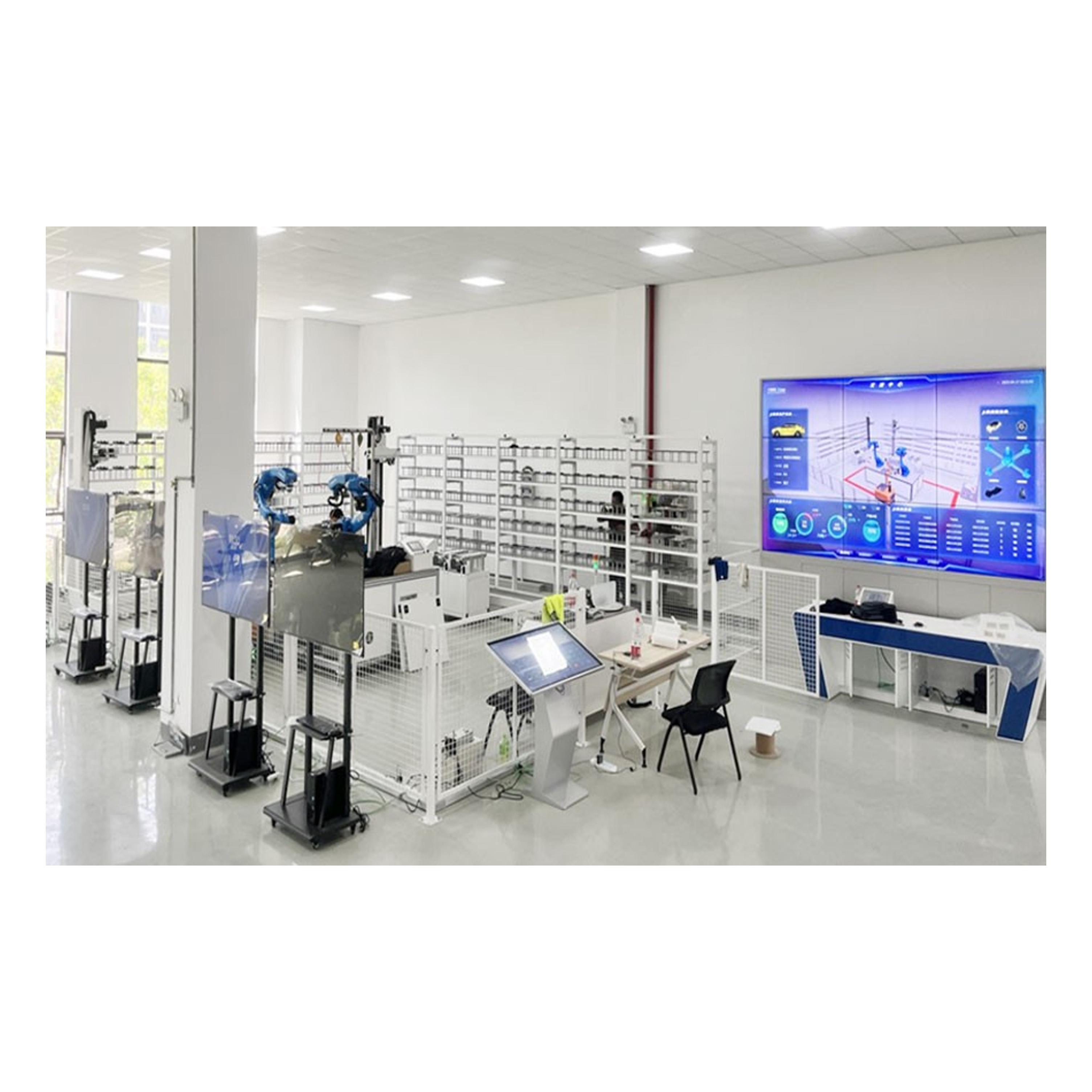 全自动仓储 +数字孪生模拟展示